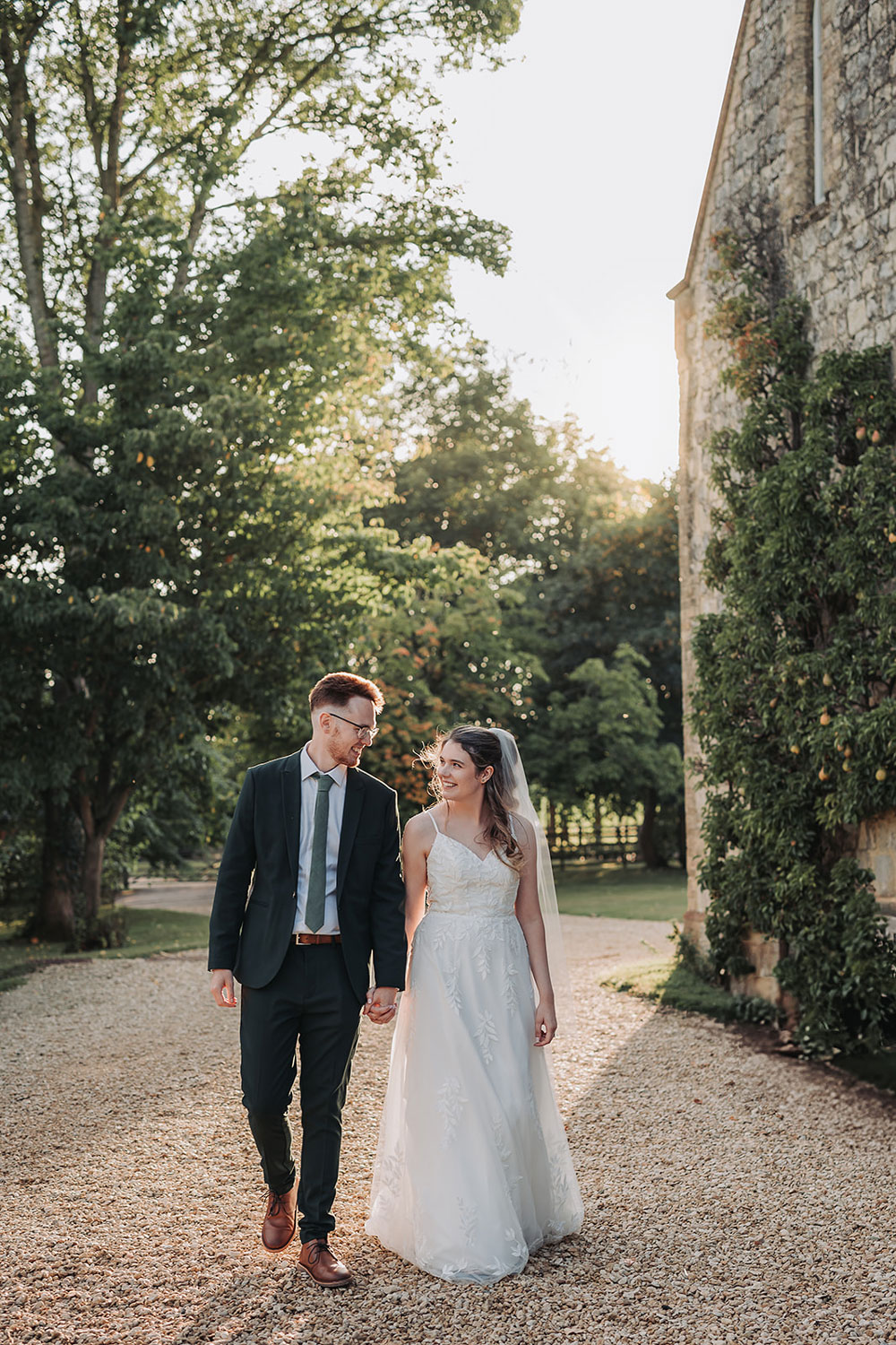 Longbourn estate barn wedding golden hour sunset couple portraits