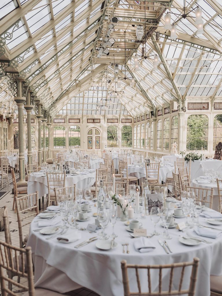 wedding breakfast at Kilworth House